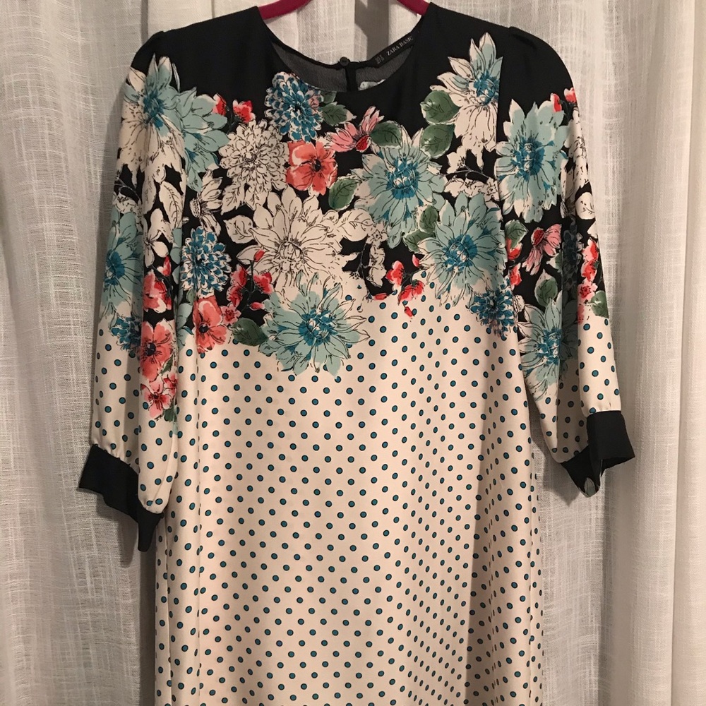 Zara Floral Print Dress
